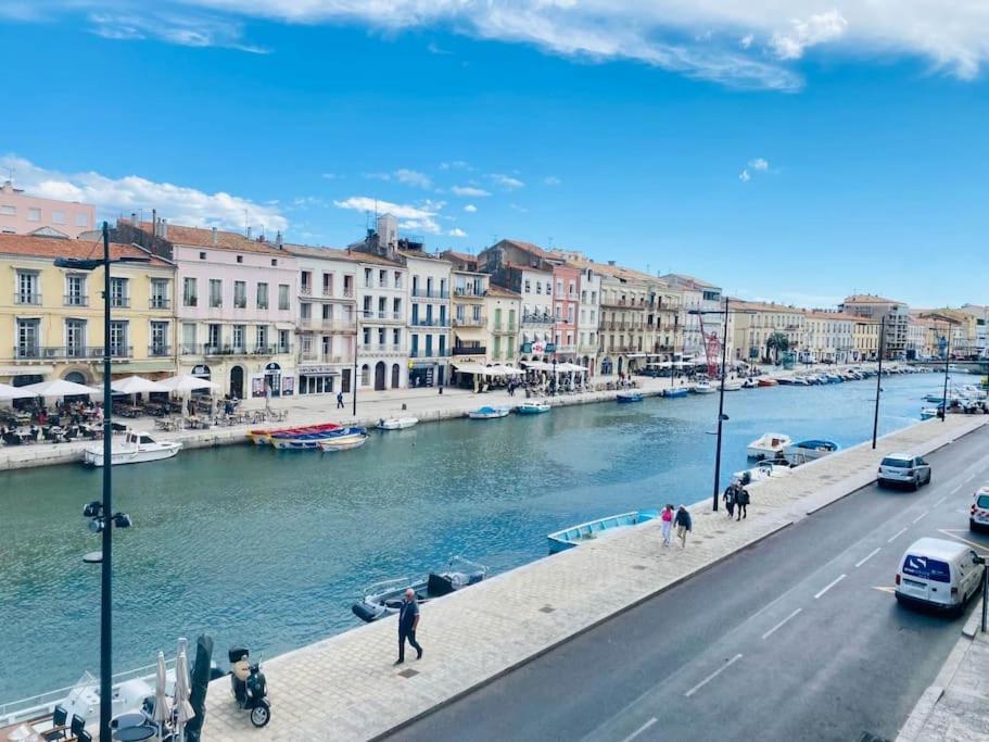 "Royal" Magnifique Appartement Avec Vue Sur Le Cadre Royal Sète Exteriör bild
