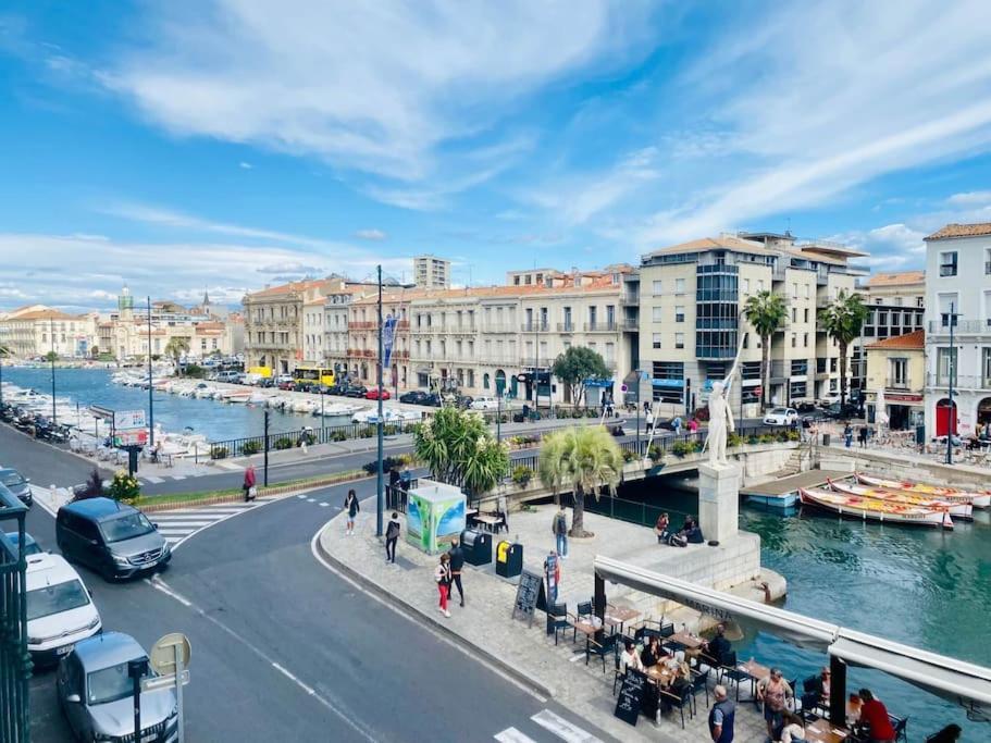 "Royal" Magnifique Appartement Avec Vue Sur Le Cadre Royal Sète Exteriör bild